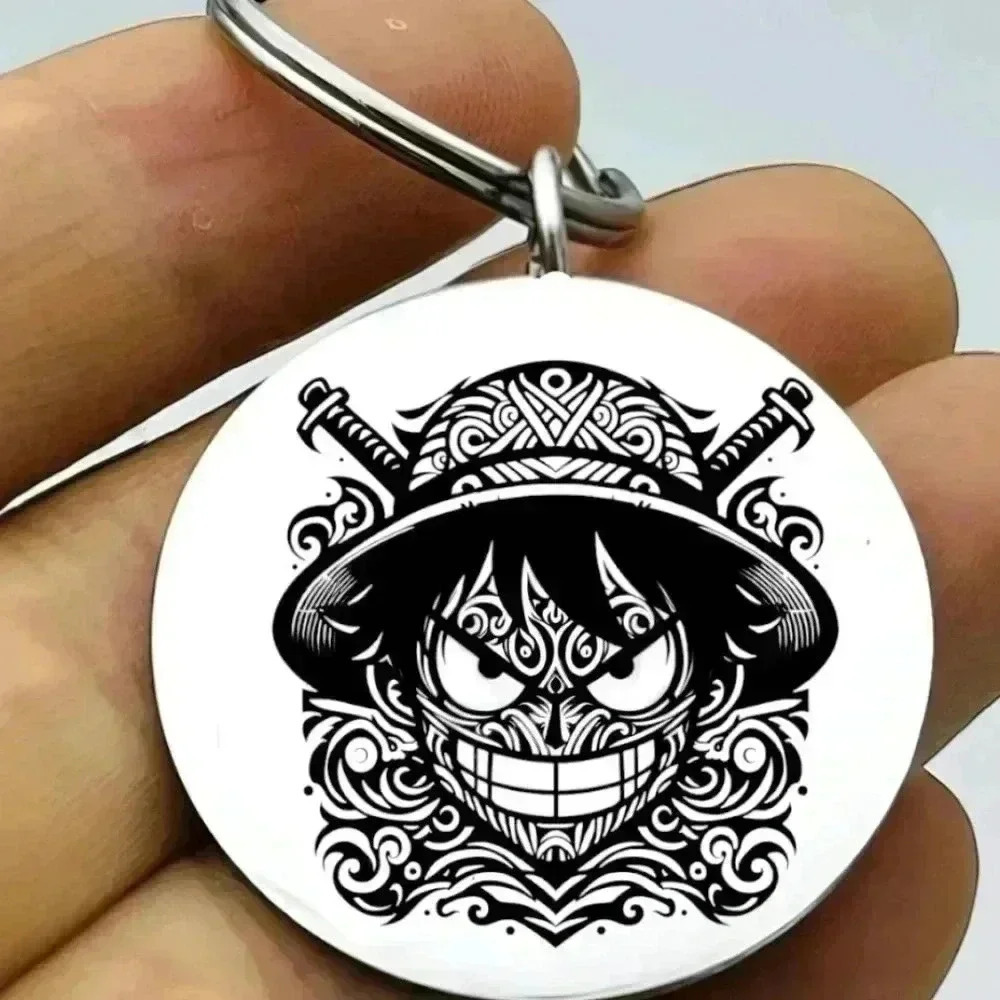 1 piece monkey d Duffy hot art keychain
